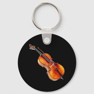 Llavero Sistema de la joyería del diseño del "violoncelo