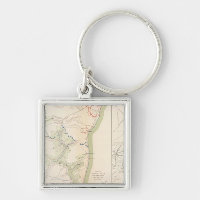 Llavero Sitio de Yorktown (Frente)