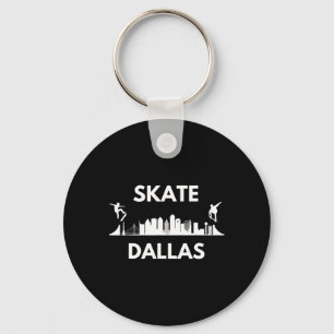 Llavero Skate Dallas Tx Fanáticos del monopatín Horizonte