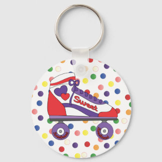 Llavero Skate de corazón