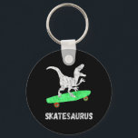 Llavero Skateboard Dinosaur Skateboarding T-rex Funny Skat<br><div class="desc">Skateboard Dinosaur Skateboarding T-rex Funny Skateboarder</div>