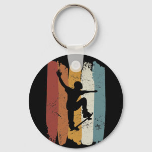 Llavero Skateboard retro vintage
