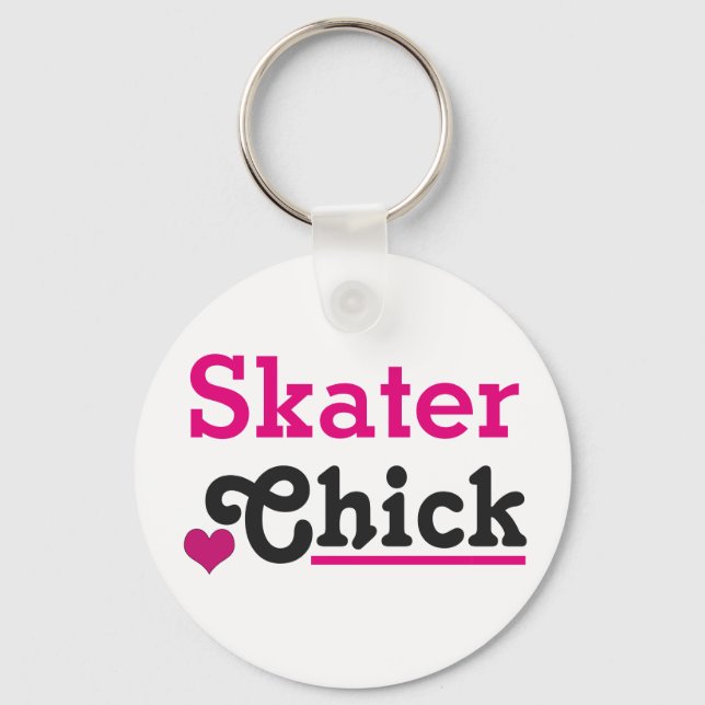 Llavero Skater Chick (Anverso)