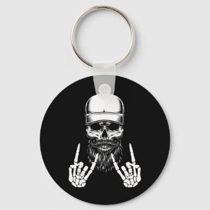 Llavero Skater Skeleton Guay Rock de Punk Halloween
