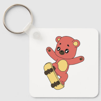 Llavero Skating Bear