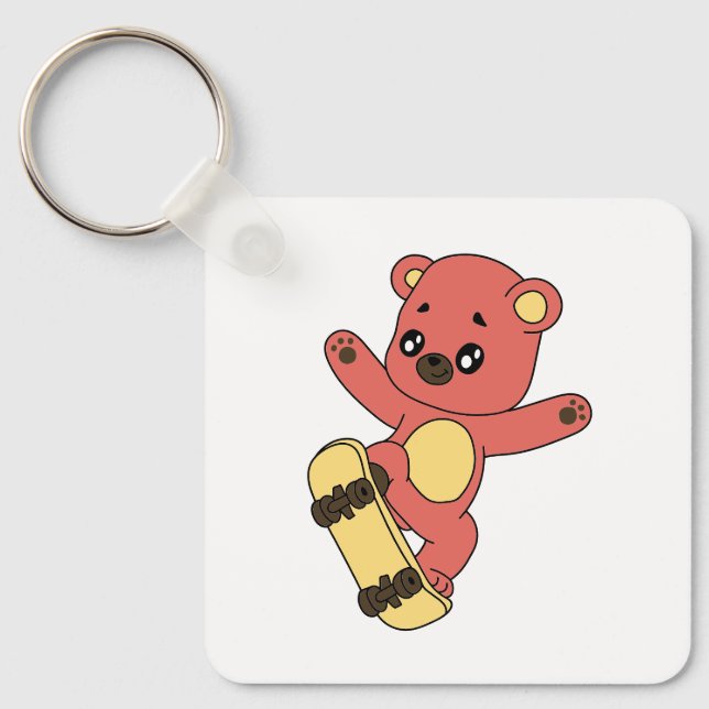 Llavero Skating Bear (Anverso)