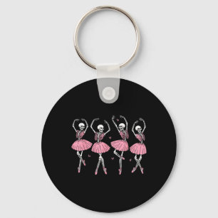 Llavero Skeleton Ballerinas Ballet Dance Cute Chica Hallow