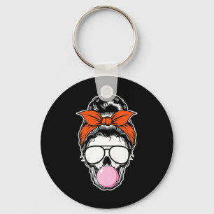 Llavero Skeleton Bubble Gum Lazy Halloween Costume Messy B