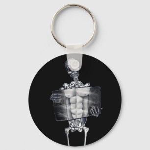 Llavero Skeleton Chest Xray Keychain