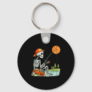Llavero Skeleton Chica beber café signo de paz gráfico F