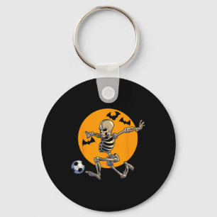 Llavero Skeleton de fútbol Halloween Hombres Jugador de fú