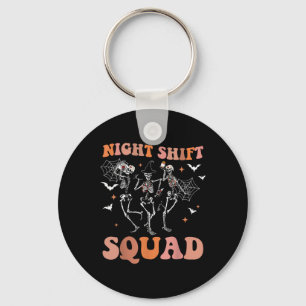 Llavero Skeleton de Halloween Dancing Nurs Noche Squad Shi