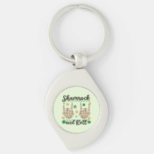Llavero Skeleton de mano de Shamrock y Roll