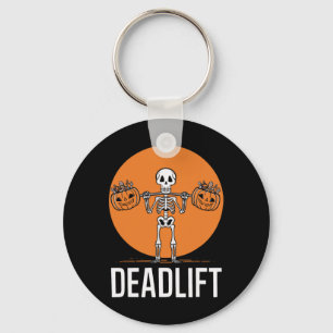 Llavero Skeleton Deadlift Spooky Halterofilia