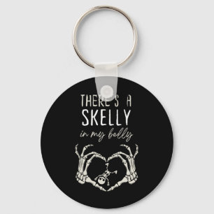 Llavero Skeleton divertido hay Skelly en mi Belly embaraza
