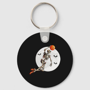 Llavero Skeleton Dunk Baloncestista Halloween Moon