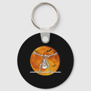 Llavero Skeleton Gymnastics Halloween Horizontal R