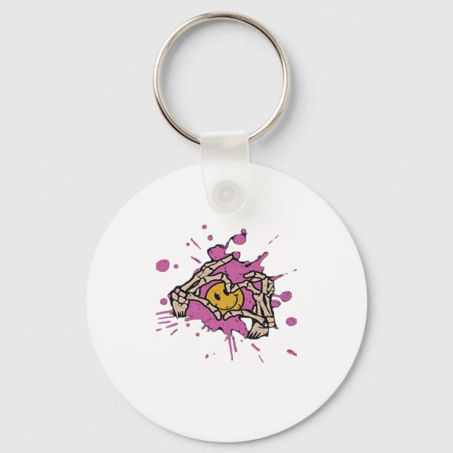 Llavero Skeleton Hand Heart Show Classic (Anverso)