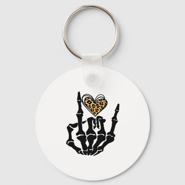 Llavero Skeleton Heart Hands Classic (Anverso)