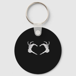 Llavero Skeleton Heart Hands Classic