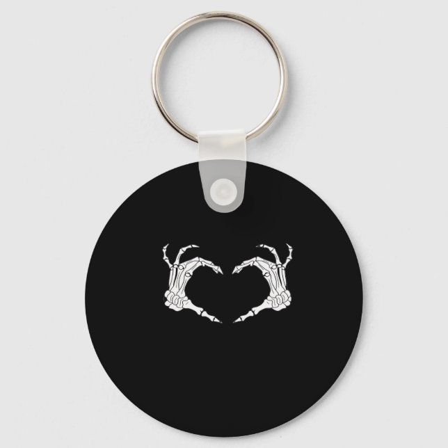 Llavero Skeleton Heart Hands Classic (Anverso)