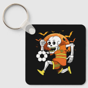 Llavero Skeleton juega fútbol divertida Spo de fútbol de H