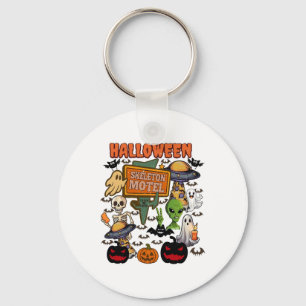 Llavero Skeleton Motel Halloween Cute Fantasma Halloween