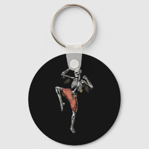 Llavero Skeleton Muay Thai Boxing Karate Kickboxing Martia