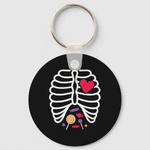 Llavero Skeleton Rib Cage Chicas divertidos de Halloween