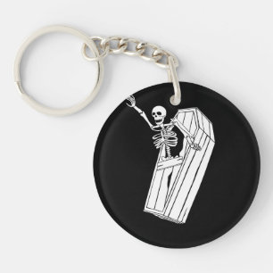 Llavero Skeleton Saltando de Casket