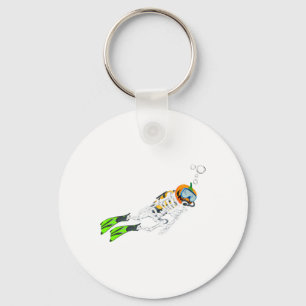 Llavero Skeleton Scuba Buving Halloween Bumpkin Diver