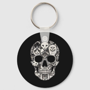 Llavero Skeleton Skeleton Halloween Disstuve Skull Cat