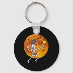 Llavero Skeleton Tennis Halloween Racket Ll