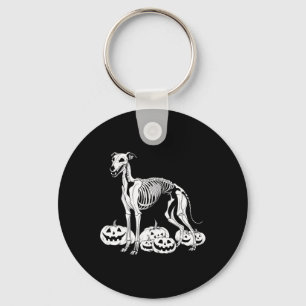 Llavero Skeleton Whippet Birthday Halloween Perro Hombres