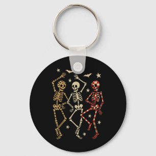 Llavero Skeletons bailarines Spooky Season Halloween Leopa
