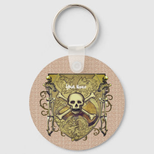 Llavero Skeletons Shield