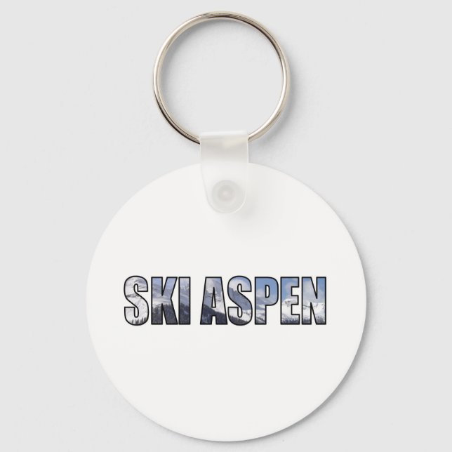 Llavero Ski Aspen (Anverso)