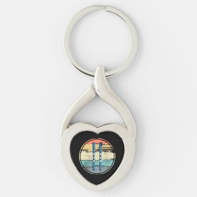 Llavero Ski Boards Vintage (Anverso)