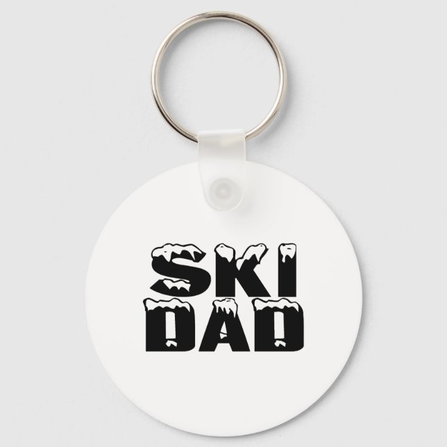 Llavero Ski Dad (Anverso)