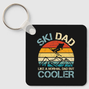 Llavero Ski Dad   Regalo del Día del Padre   Hobbies Keych