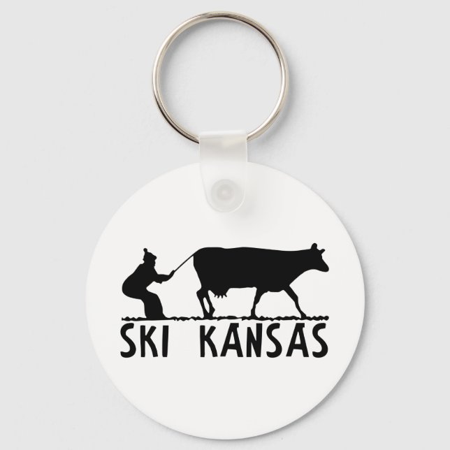 Llavero Ski Kansas (Anverso)