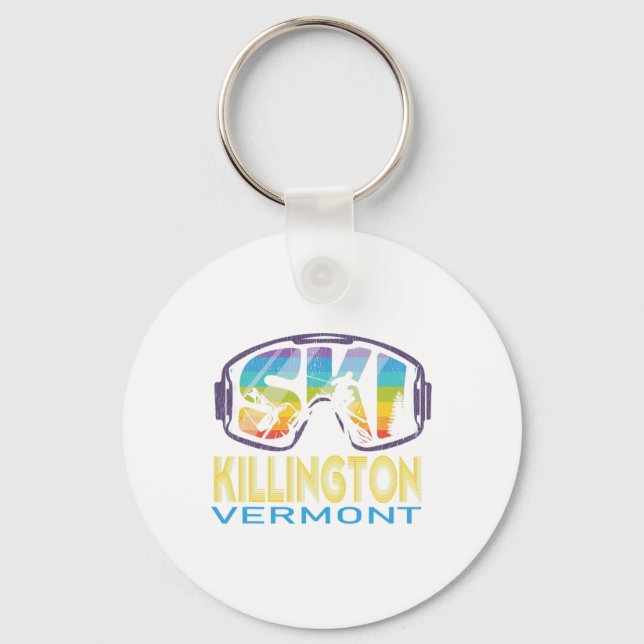 Llavero Ski Killington Vermont (Anverso)