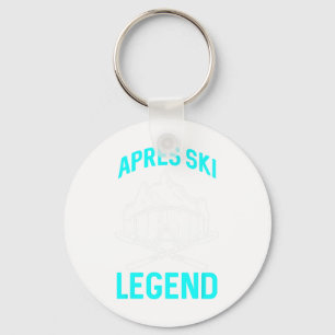 Llavero Ski Lover Funny Skip Apres Ski Legend Winter Skii