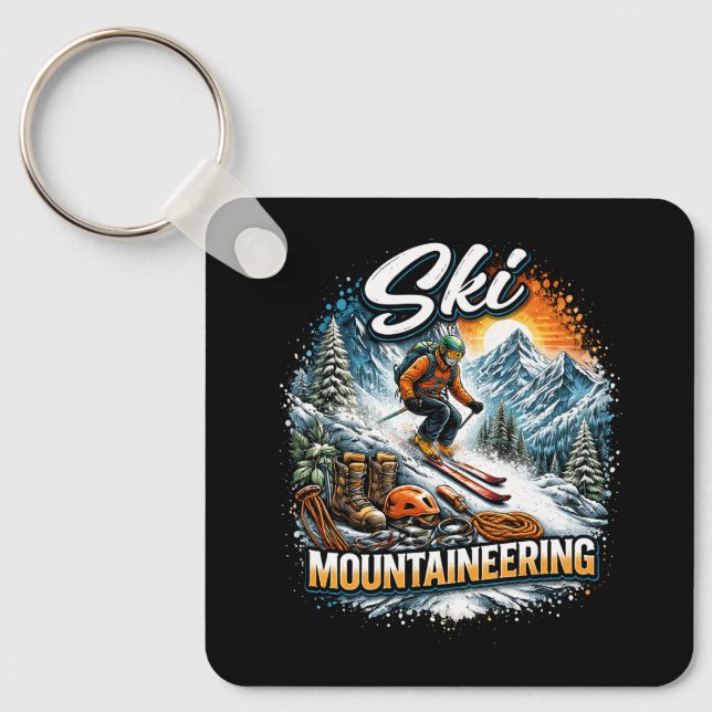 Llavero Ski Mountaineering (Anverso)