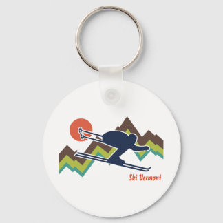 Llavero Ski Vermont