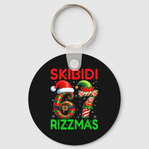 Llavero Skibidi 67 Rizzmas Divertido Seis Siete Meme Navid