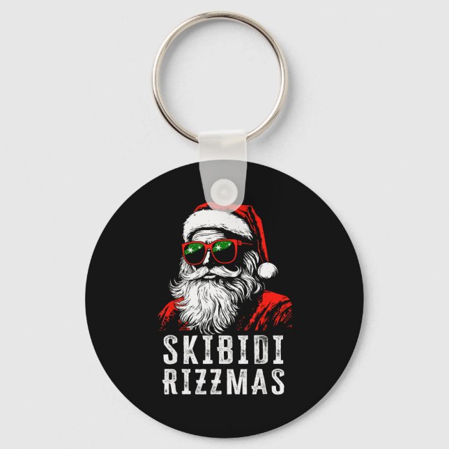Llavero Skibidi Rizzmas Christmas Rizz Santa Claus Charism (Anverso)