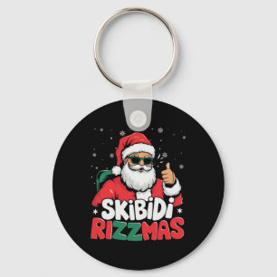 Llavero Skibidi Rizzmas Navidades Santa Claus Merry Rizz M