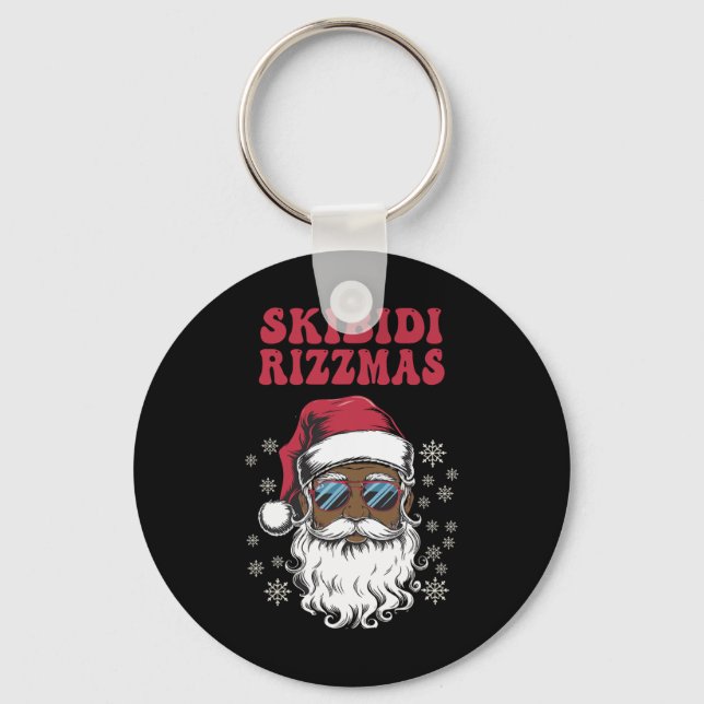 Llavero Skibidi Rizzmas Santa Claus Navidades Merry Rizz M (Anverso)