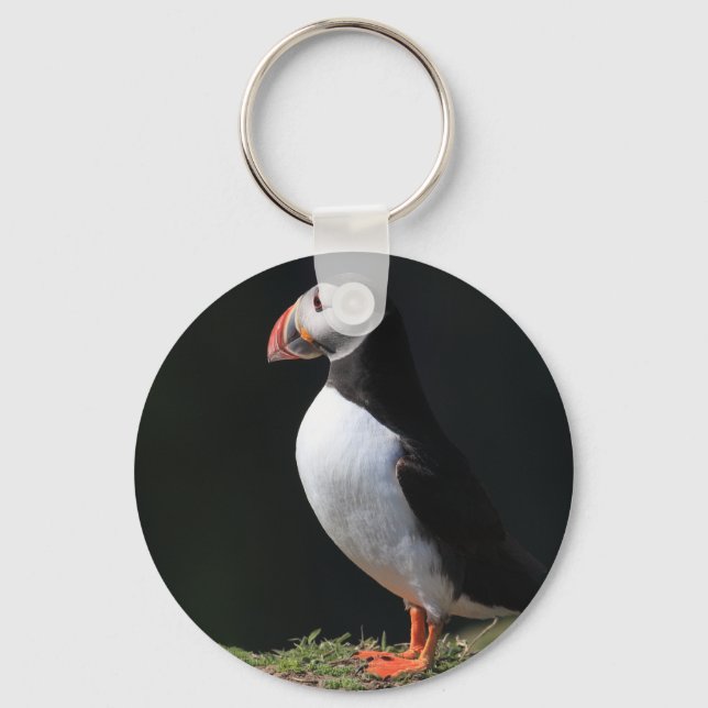 Llavero Skomer Island Puffins (Anverso)